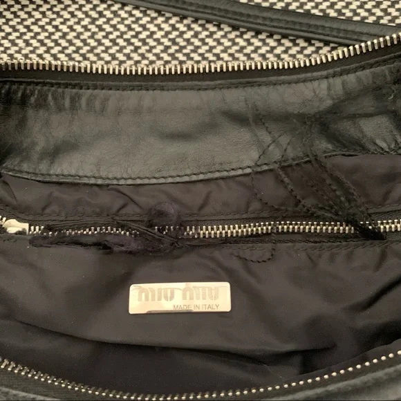 Miu Miu Half Moon Shoulder Bag - Picture 9 of 11